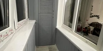 Внутренняя отделка Евровагонкой под покраску